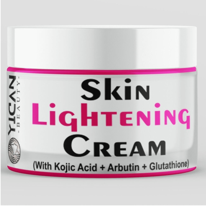 Yican Skin Lightening Cream With Kojic Acid + Arbutin + Glutathione 25gm /0.88 oz