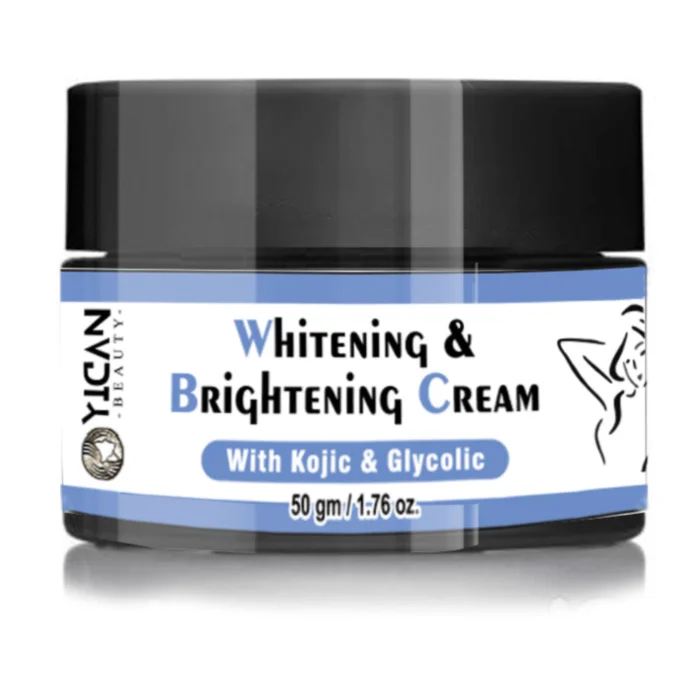 Yican Whitening & Brightening Cream with Kojic & Glycolic 50gm /1.76 oz