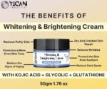 Yican Whitening & Brightening Cream with Kojic & Glycolic 50gm /1.76 oz