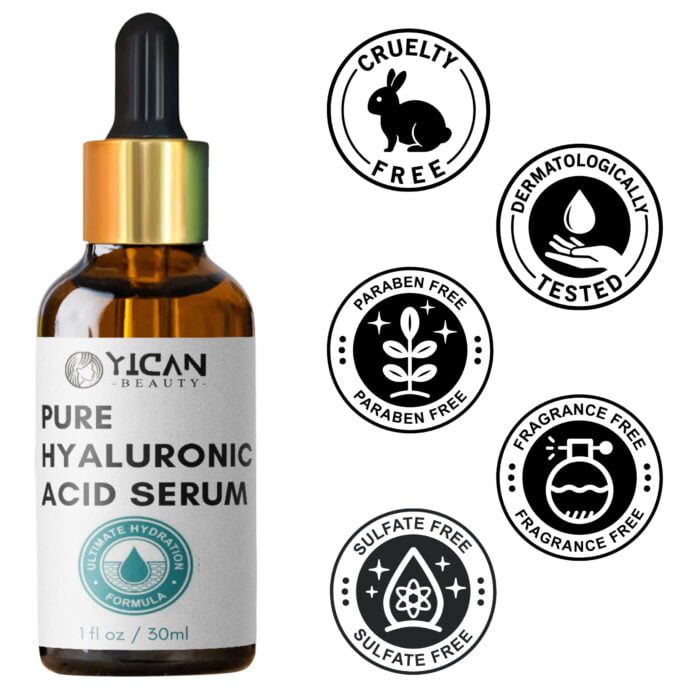 Yican Pure Hyaluronic Acid Serum 1 fl oz /30ml