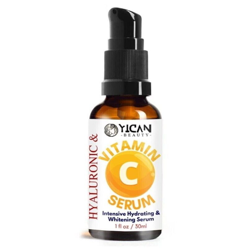 Yican Vitamin C Serum Hyaluronic & Intensive Hydrating & Whitening Serum 30ml / 1 fl oz